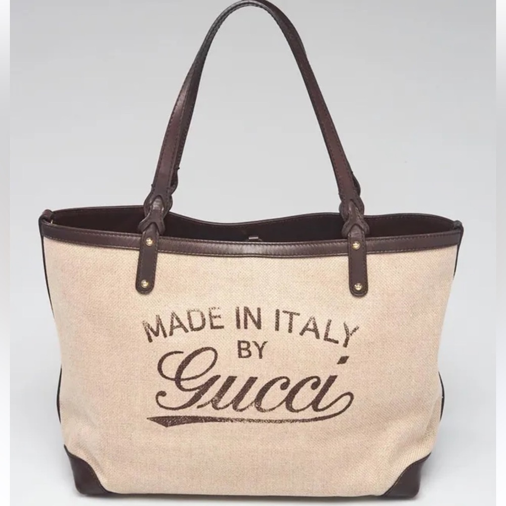 Authentic Gucci “Made In Italy” Tote